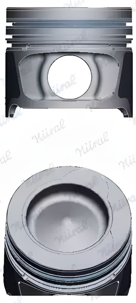 Поршень з Кільцями RENAULT 76.5 1.5TDi K9K 26mm 05- з каналом охолодження , NURAL (8712340730) Поршень з Кільцями RENAULT 76.5 1.5TDi K9K 26mm 05- з каналом охолодження , NURAL (8712340730)