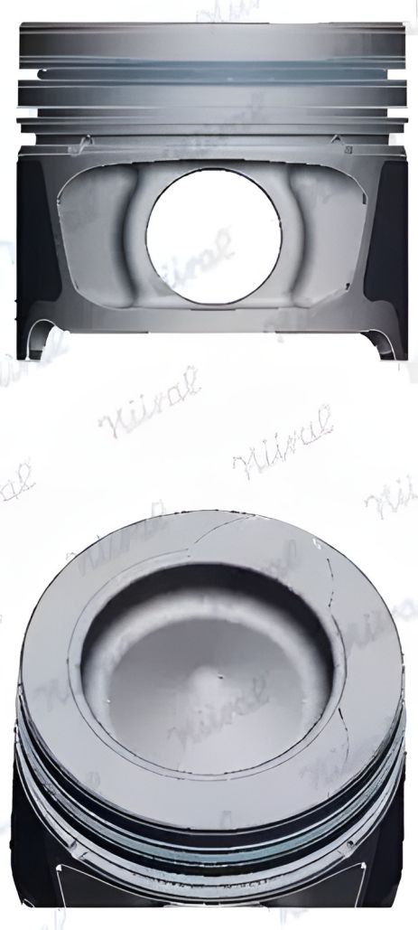Поршень з Кільцями RENAULT 76.5 1.5TDi K9K 26mm 05- з каналом охолодження , NURAL (8712340730) Поршень з Кільцями RENAULT 76.5 1.5TDi K9K 26mm 05- з каналом охолодження , NURAL (8712340730)
