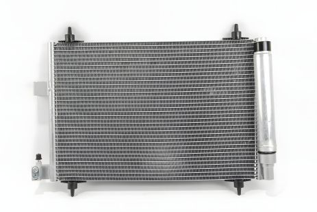 Радиатор кондиционера для Citroen C5 II/III/C6 и Peugeot 407, 1.6-3.0D 04-, LORO (0380160015)