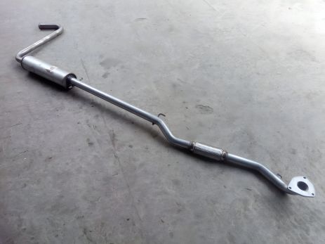 Lanos 1.5 резонатор (двиг Chery), BOSAL (292-071) з приймальною трубою під хомут (TF6950-1202008)