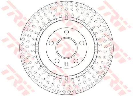 Гальмівний диск AUDI A4/A5/A6/A8/Q5 R 09- 13, TRW (DF6175S) Гальмівний диск AUDI A4/A5/A6/A8/Q5 R 09- 13, TRW (DF6175S)
