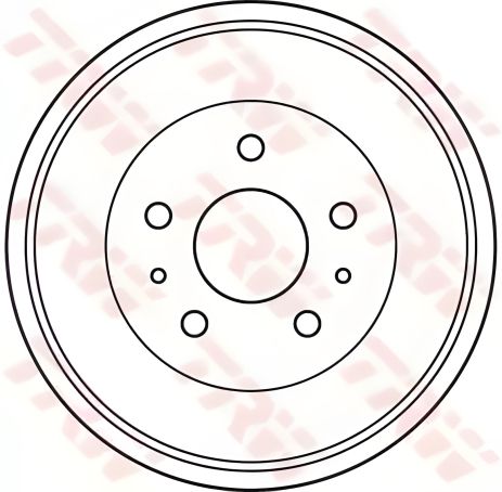 Барабан гальмівний FORD Focus 03-12, TRW (DB4392) Барабан гальмівний FORD Focus 03-12, TRW (DB4392)