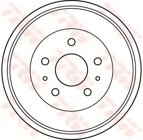 Барабан гальмівний FORD Focus 03-12, TRW (DB4392)