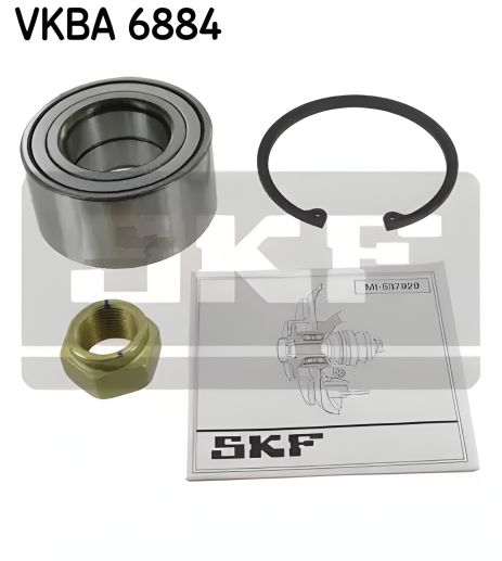 Передний ступичный подшипник MITSUBISHI COLT VI (40x76x38), SKF (VKBA6884)