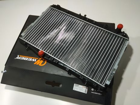 Радіатор охолодження автомобіля Lacetti, WEBER (RC 96553378)