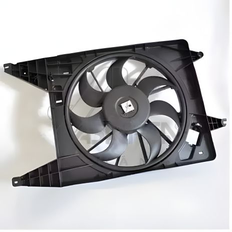 Радіатора вентилятор Logan/Sandero 1.2-1.6 04- (+AC), ASAM (30447)