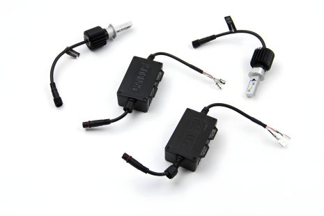 Автолампа H3 LED 12/24V 4000 Lm WHITE 6000K CANBUS, 2шт (BOSMA 6421)