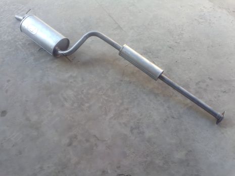 Глушник із резонатором MAZDA 3, POLMO (12.14) (Z61540300A), сталева конструкція Глушник із резонатором MAZDA 3, POLMO (12.14) (Z61540300A), сталева конструкція