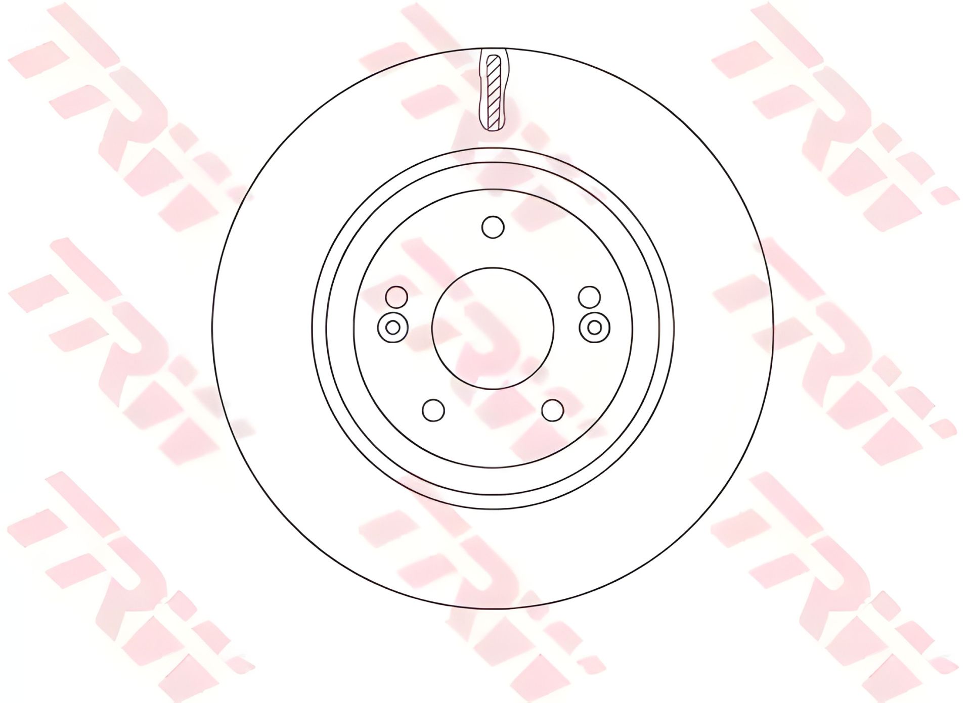 HYUNDAI I40/ IX35/Ceed/Optima F гальмівний диск D=320mm 11, TRW (DF7592) (1 шт.) HYUNDAI I40/ IX35/Ceed/Optima F гальмівний диск D=320mm 11, TRW (DF7592) (1 шт.)