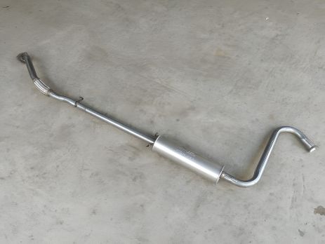 BOSAL (292-069) резонатор Lanos 1.4 АКПП з приймальною трубою під хомут (TA69W0-1202008)