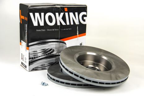 Передний тормозной диск для Trafic/Vivaro (01-21), от WOKING (D668210)