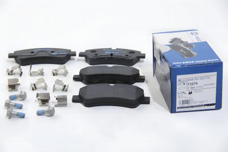 Гальмівні колодки задні Transit (V348) 12- (RWD), HELLA PAGID (8DB355020721)