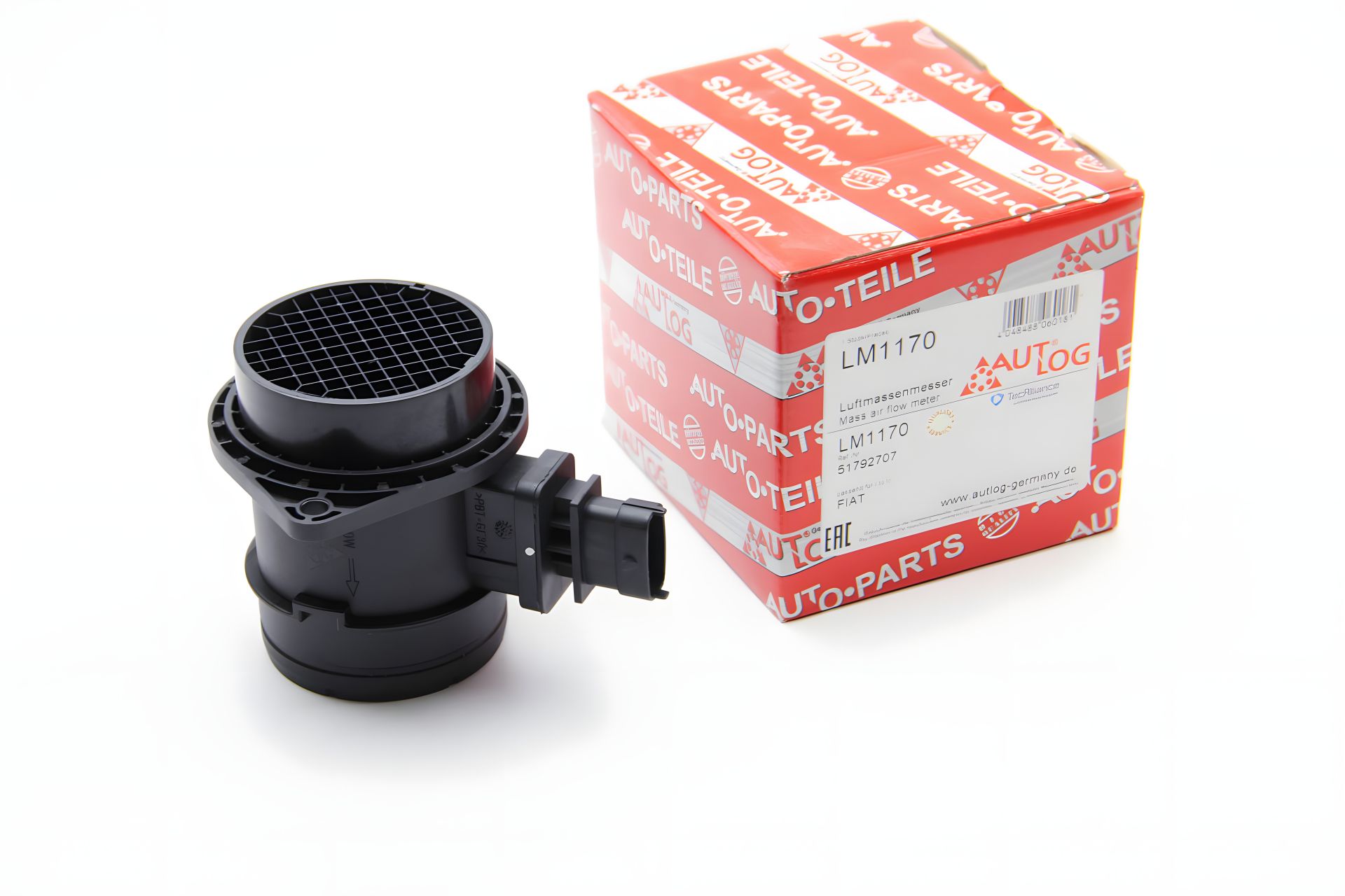 Витратомір повітря для Fiorino/Qubo 1.3 D Multijet 08-, марка AUTLOG (LM1170) Витратомір повітря для Fiorino/Qubo 1.3 D Multijet 08-, марка AUTLOG (LM1170)