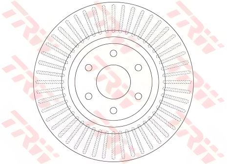 Гальмівний диск (1 шт.) NISSAN Navara/Pathefinder F D=319mm 05, TRW (DF6425) Гальмівний диск (1 шт.) NISSAN Navara/Pathefinder F D=319mm 05, TRW (DF6425)