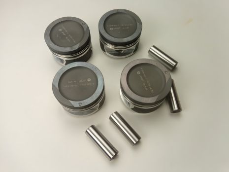 Lanos 1.5 76,75 Поршень 1-й ремонт, AMP (PX-DAE-4A-3548-025-2) к-т з пальцями (93740213)