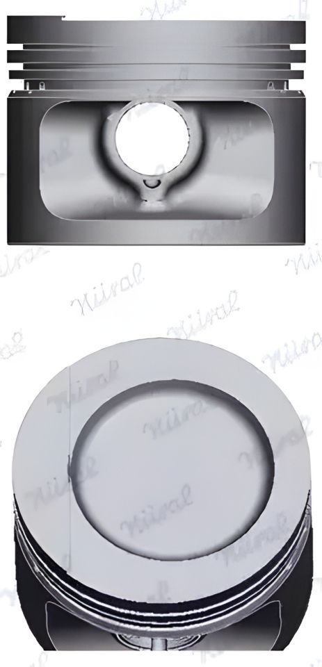 Поршень із Кільцями VAG 1.8 8V, 81,51 мм, NURAL (8710940750)