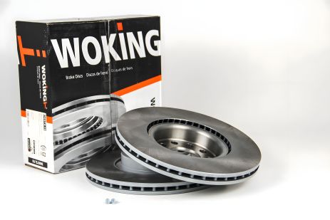 Диск тормозной передний Caddy III/IV/Golf/Jetta/Passat/Octavia 05- (312x25), WOKING (D697210)