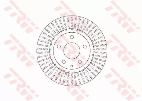 Диск гальмівний (1 шт.) MAZDA Mazda3 F D=295mm 13, TRW (DF6731) Диск гальмівний (1 шт.) MAZDA Mazda3 F D=295mm 13, TRW (DF6731)