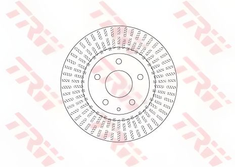 Тормозной диск MAZDA Mazda3 FD=295mm 2013, TRW (DF6731)