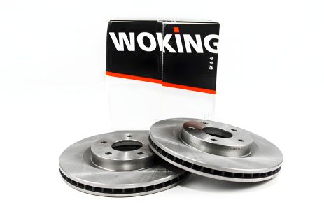 Передний тормозной диск Juke/Qashqai/X-Trail (07-21), WOKING (D6108710) Передний тормозной диск Juke/Qashqai/X-Trail (07-21), WOKING (D6108710)
