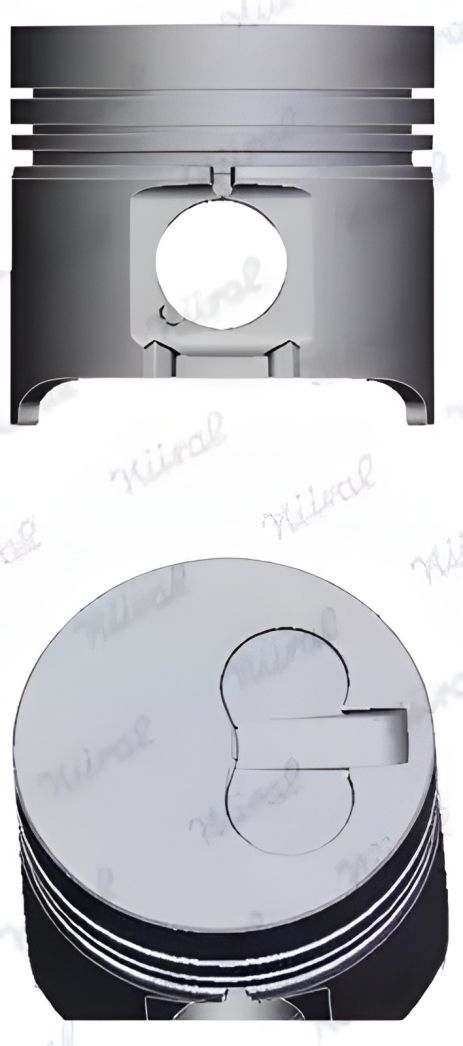 Поршень с кольцами PSA 82.8 1.9D DW8 (NURAL), NURAL (8710400800) Поршень с кольцами PSA 82.8 1.9D DW8 (NURAL), NURAL (8710400800)