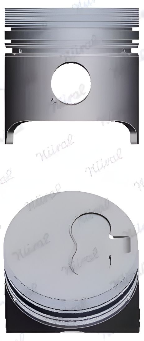 Поршень с кольцами для PSA 83.50 1.9D XUD9 (NURAL) (8715200710) Поршень с кольцами для PSA 83.50 1.9D XUD9 (NURAL) (8715200710)