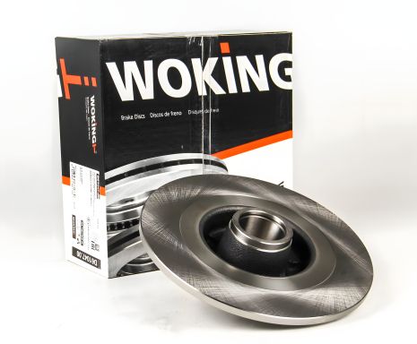 Задний тормозной диск Reanult Scenic II/Megane II 03-(270x10) (без подшипника), WOKING (D6104700)