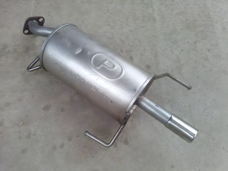 Almera SD 1,4i/1,6i глушник, POLMO (15.08)