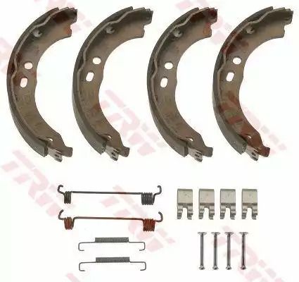 Комплект гальмівних колодок, гальмо стоянки PEUGEOT BOXER, CITROËN JUMPER, TRW (GS8744)