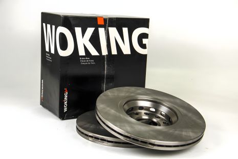 Диск гальмівний передній A4/A6/Passat/Superb (99-13), WOKING (D659610) Диск гальмівний передній A4/A6/Passat/Superb (99-13), WOKING (D659610)
