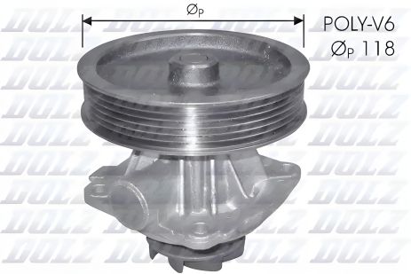 Насос Dolz CITROEN/FIAT/PEUGEOT Jumpy/Scudo/Expert 1,6 95-00, DOLZ (S225) Насос Dolz CITROEN/FIAT/PEUGEOT Jumpy/Scudo/Expert 1,6 95-00, DOLZ (S225)