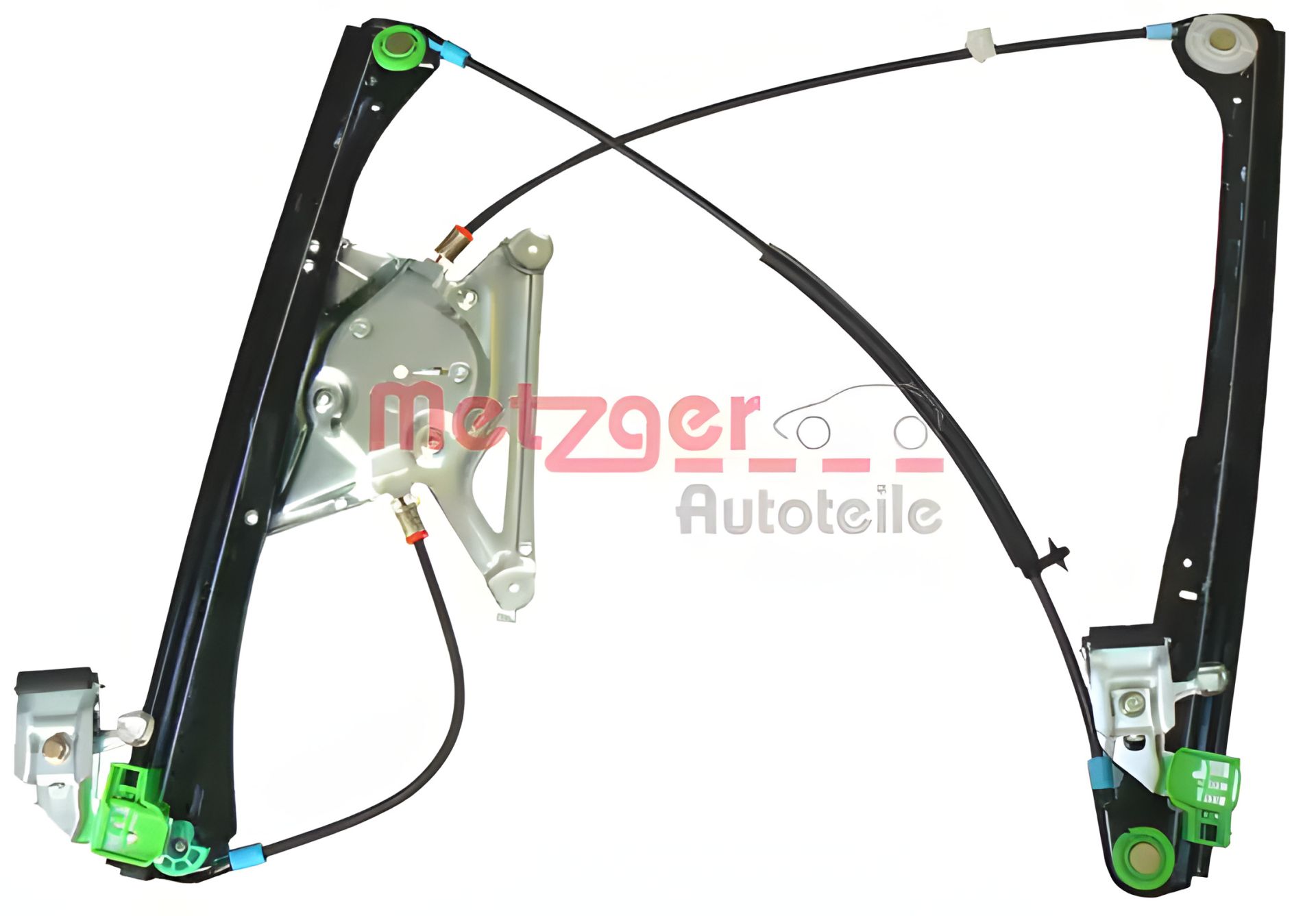 Склопідйомник AUDI A4, METZGER (2160028) Склопідйомник AUDI A4, METZGER (2160028)