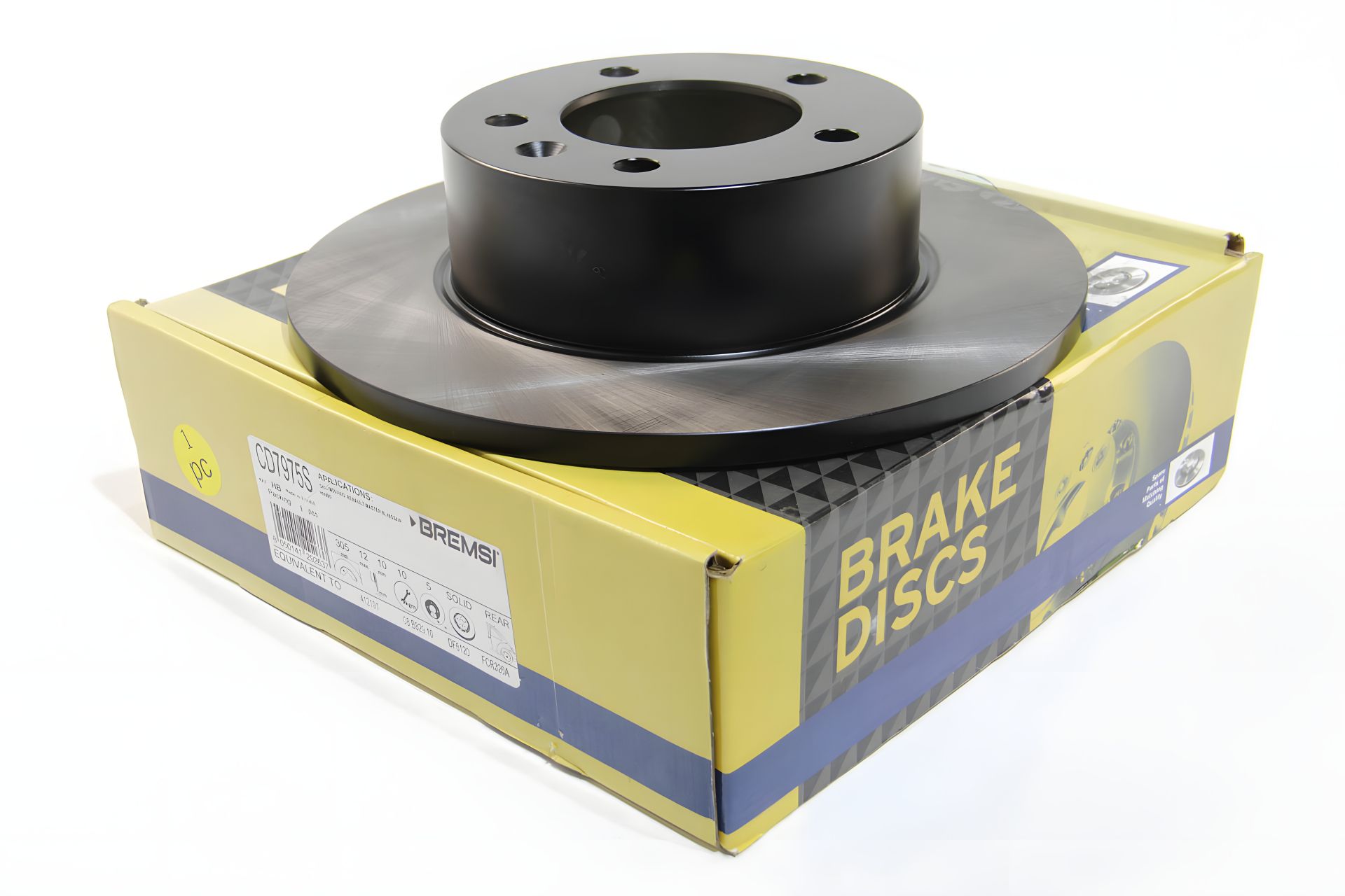 Задній гальмівний диск Master/Movano 10- (305x12), Bremsi (CD7975S) Задній гальмівний диск Master/Movano 10- (305x12), Bremsi (CD7975S)