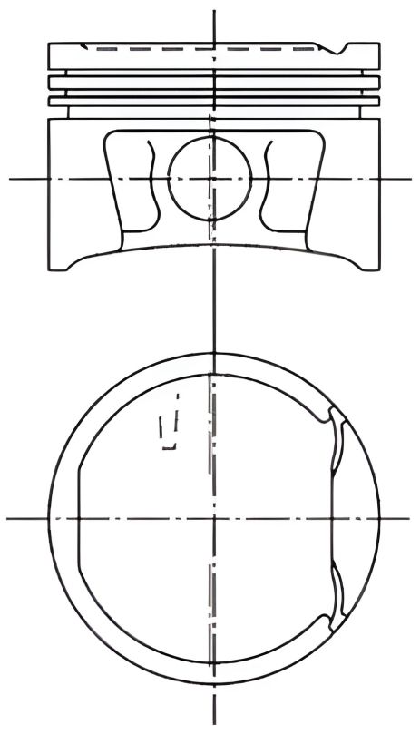 Поршень двигателя для DACIA/NISSAN/RENAULT K4M 1,6B 79,51 STD, KOLBENSCHMIDT (99746600) Поршень двигателя для DACIA/NISSAN/RENAULT K4M 1,6B 79,51 STD, KOLBENSCHMIDT (99746600)