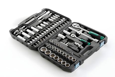 Інструментів набір СИЛА (252094) 72Т/2 тріскачки + 94 насадки Інструментів набір СИЛА (252094) 72Т/2 тріскачки + 94 насадки