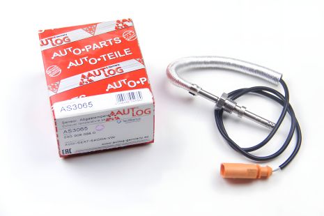 Датчик температури відпрацьованих газів для OCTAVIA/VW GOLF 1.6D/1.9D/2.0D 03- (після каталізатора), AUTLOG (AS306)