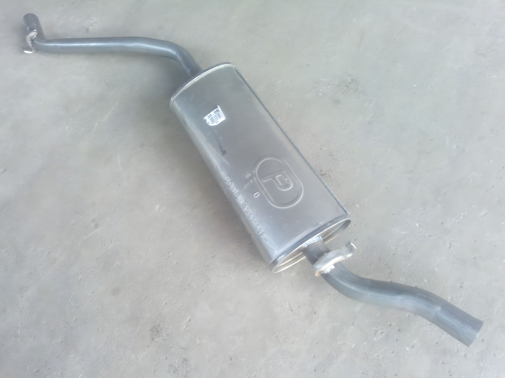 POLMO глушник Golf II 1.1/1.3/1.6D 83-91 (30.06) (191253609) POLMO глушник Golf II 1.1/1.3/1.6D 83-91 (30.06) (191253609)