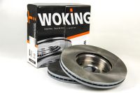 Гальмівний передній диск Ford C-Max 07-10/Focus 04-11 (278x25), WOKING (D671010)
