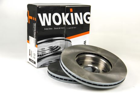 Передний тормозной диск для Ford C-Max 07-10/Focus 04-11 (278x25), WOKING (D671010)