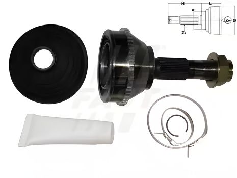 ШРУС внеш. Jumper, Boxer, Fiat Ducato 94-02 (1800kg) A:35/F:45/O:70/ABS:54/Ø115mm, FAST (FT25026K) ШРУС внеш. Jumper, Boxer, Fiat Ducato 94-02 (1800kg) A:35/F:45/O:70/ABS:54/Ø115mm, FAST (FT25026K)