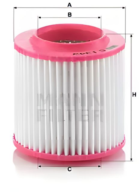 Воздушный фильтр AUDI A8, MANN (C1343)