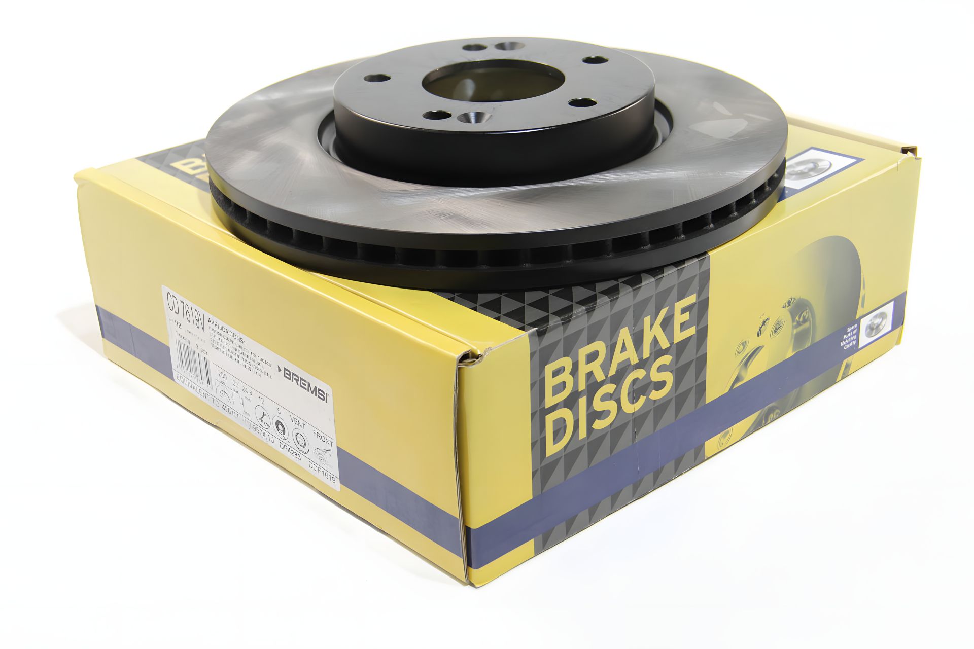 Передний тормозной диск для Ceed/Carens III/Magentis/Sportage/Tucson 04- (280x26), Bremsi (CD7619V) Передний тормозной диск для Ceed/Carens III/Magentis/Sportage/Tucson 04- (280x26), Bremsi (CD7619V)