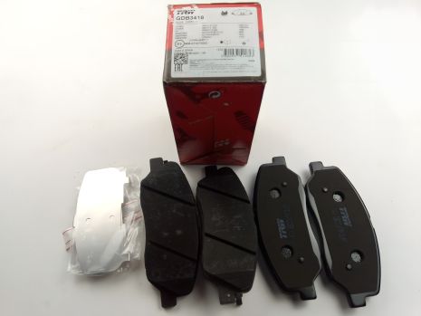 Передние тормозные колодки для Santa Fe, TRW (GDB3418) (58101-2BA10) Передние тормозные колодки для Santa Fe, TRW (GDB3418) (58101-2BA10)
