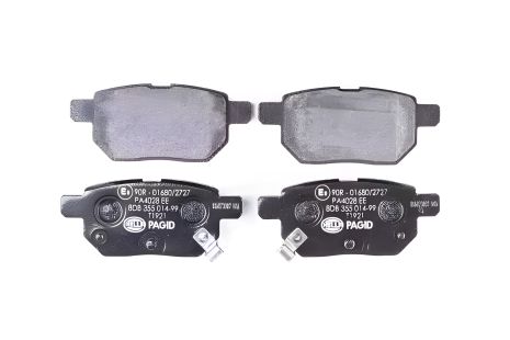 Задние тормозные колодки Toyota Corolla/Yaris 05-, HELLA PAGID (8DB355014991) Задние тормозные колодки Toyota Corolla/Yaris 05-, HELLA PAGID (8DB355014991)