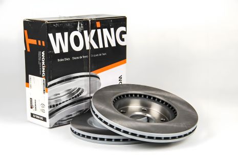 Передній гальмівний диск для Tiida/Pulsar/Sentra/Juke/Tiida 10-, WOKING (D6146610) Передній гальмівний диск для Tiida/Pulsar/Sentra/Juke/Tiida 10-, WOKING (D6146610)