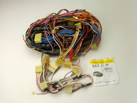 Проводка ВАЗ 2106 (евро блоки), передняя (торпеда+капот) к-кт ProKit