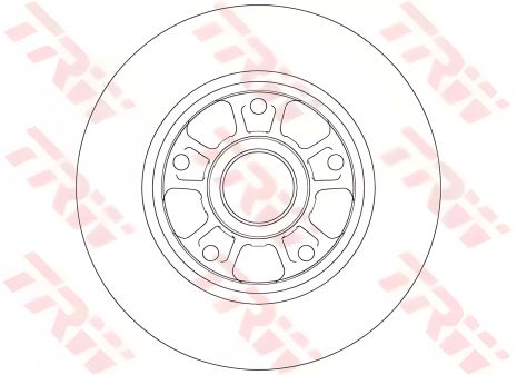 Тормозной диск (1 шт.) RENAULT Fluence/Megane RD=260mm 08, TRW (DF6182) Тормозной диск (1 шт.) RENAULT Fluence/Megane RD=260mm 08, TRW (DF6182)