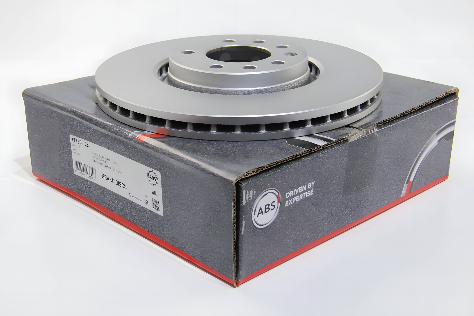 Гальмівний диск передній Astra/Corsa/Meriva/Zafira (00-21) (ABS 17150), A.B.S. (17150) Гальмівний диск передній Astra/Corsa/Meriva/Zafira (00-21) (ABS 17150), A.B.S. (17150)