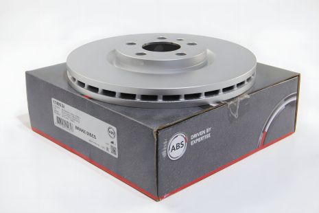 Передній гальмівний диск ABS (17406), 807/C8/Expert/Jumpy/Scudo (68-21), A.B.S. (17406)