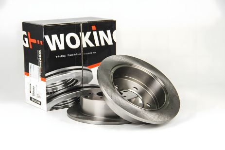 Диск тормозной задний Lancer 10-, WOKING (D6137700), улучшенное сцепление